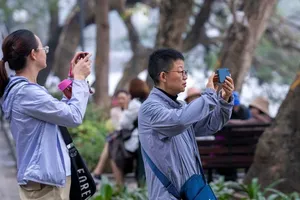 China emerges as a leading market of tourists to Vietnam. (Photo: SGGP)