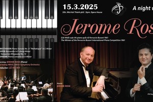 American piano master Jerome Rose to perform in HBSO’s concert