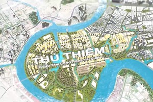 Design of Ho Chi Minh City International Financial Center (Photo: hcmcpv)