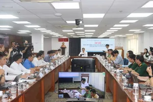 At the press conference (Photo: SGGP)