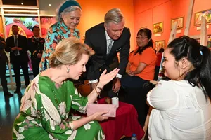 Belgian King, Queen visit historical sites in HCMC