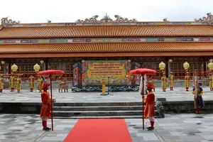 Thai Hoa Palace located in Hue Imperial City (Photo: SGGP)