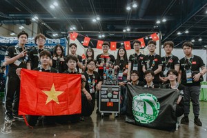 Vietnam wins runner-up title at world’s largest robotics competition