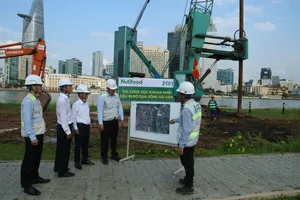 At the construction site (Photo: SGGP)