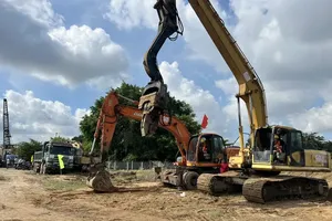 Ho Chi Minh City accelerates the progress of key transportation infrastructure projects. (Photo: SGGP)