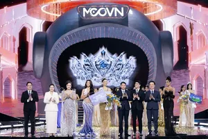 Nguyen Hoang Phuong Linh, 26, from Ho Chi Minh City, is crowned the 2025 Miss Cosmo Vietnam, which ended in the south-central coastal province of Khanh Hoa on June 21.