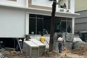 A residential construction project in Ho Chi Minh City (Photo: SGGP)