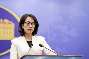 Spokesperson of the Ministry of Foreign Affairs Pham Thu Hang (Photo: VNA)