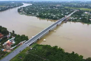 Deputy Prime Minister Tran Hong Ha approves the assignment of the Ho Chi Minh City People's Committee as the governing body for the construction project of Hieu Liem Bridge 2. (Illustrative photo: SGGP)