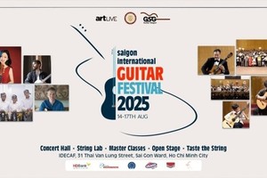 Saigon Int'l Guitar Festival and Competition 2025 to start this week