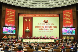 An overview of the first Congress of the National Assembly (NA)’s Party Organization in Hanoi on September 25. (Photo: VNA)