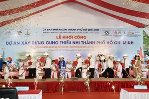 At the groundbreaking ceremony (Photo: SGGP)