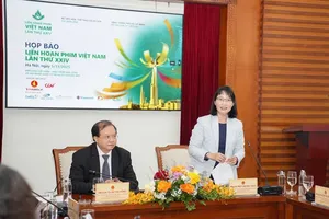 Vice Chairwoman of the Ho Chi Minh City People’s Committee Tran Thi Dieu Thuy, speaks at the press conference. (Photo: SGGP)