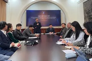 At the press conference (Photo: SGGP)