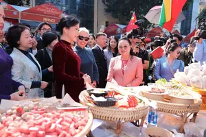 Delegates attend the 2025 International Culinary and Cultural Festival. (Photo: SGGP)