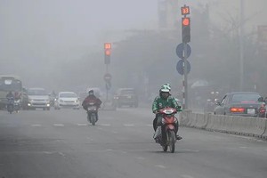 Fine particulate pollution on the rise in Hanoi (Photo: SGGP)