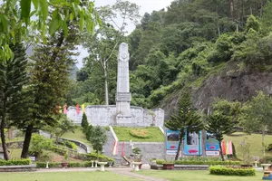 The Km0 milestone of the Ho Chi Minh Road is located at the Pac Bo Special National Relic Site.