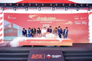 Lễ khởi công trung tâm phân loại hàng hóa tại Hưng Yên