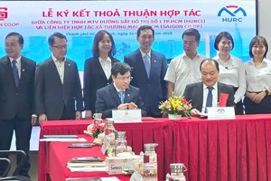 Lễ ký kết hợp tác giữa Saigon Co.op và HURC 1