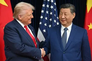 Chủ tịch Trung Quốc Tập Cận Bình gặp Tổng thống Mỹ Donald Trump