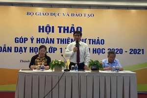 Địa phương lo triển khai dạy học lớp 1 theo chương trình giáo dục phổ thông mới