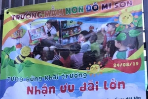 Nhóm trẻ Đô Mi Son, nơi xảy ra vụ việc bé trai 15 tháng tuổi tử vong