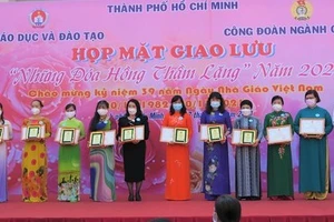 TPHCM: Tôn vinh 73 gương nhà giáo dạy trẻ khuyết tật