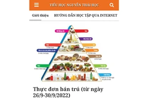 TPHCM: Từ năm học 2022-2023, phụ huynh có thể trao đổi ý kiến qua website trường học