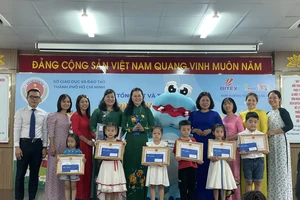 TPHCM: Sôi động sân chơi vẽ sáng tạo cho trẻ mầm non