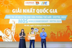 Vinh danh 6 nhà vô địch quốc gia Cuộc thi Vô địch tin học văn phòng thế giới năm 2024