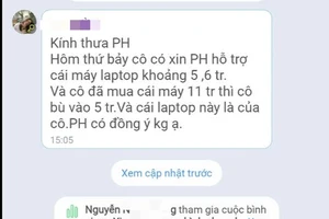 Giáo viên không soạn đề cương do không được phụ huynh hỗ trợ mua laptop