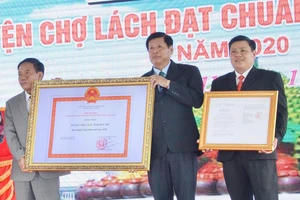 Huyện Chợ Lách đạt chuẩn nông thôn mới năm 2020