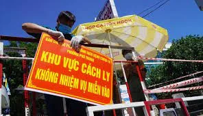 Trà Vinh thiết lập vùng cách ly 21 hộ dân vì có ca nghi mắc Covid-19