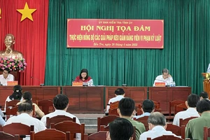Đảng viên trên địa bàn tỉnh Bến Tre vi phạm bị xử lý kỷ luật có xu hướng giảm qua từng năm
