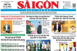 Báo Sài Gòn Giải Phóng ngày 10/12/2025