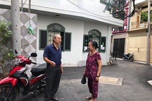 富润郡第七坊潘西湖街76/47号巷扩建后变得整洁、美观。