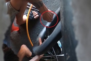 严惩1号国道毁坏车辆割轮胎之徒