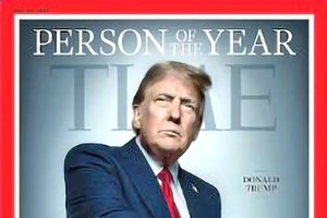 特朗普再次获选《时代》风云人物