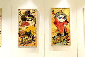 画家潘秀珍的作品。