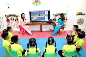 越南的教育支出相当于国内生产总值的4.9%。