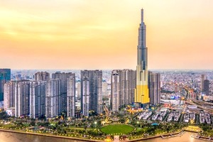 胡志明市的新发展面貌。