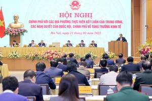 政府与各地方召开有关经济增长的会议。