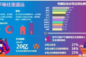 联合国国际妇女节之际发布的最新报告。