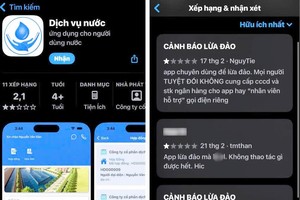 许多受害者被诱骗下载“供水服务”应用程式。