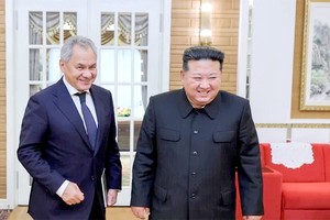 俄安全会议秘书绍伊古访朝