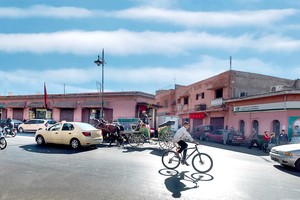 马拉喀什老城。