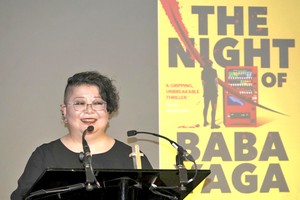 王谷晶获得“国际匕首奖”后发表获奖感言。