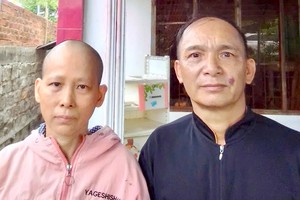 裴氏金昌与丈夫阮廷东。