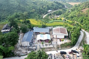 于去年10月投入运作的清化省边境县茶兰小学