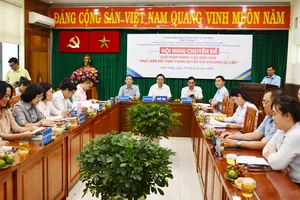 Các đại biểu tham gia hội nghị